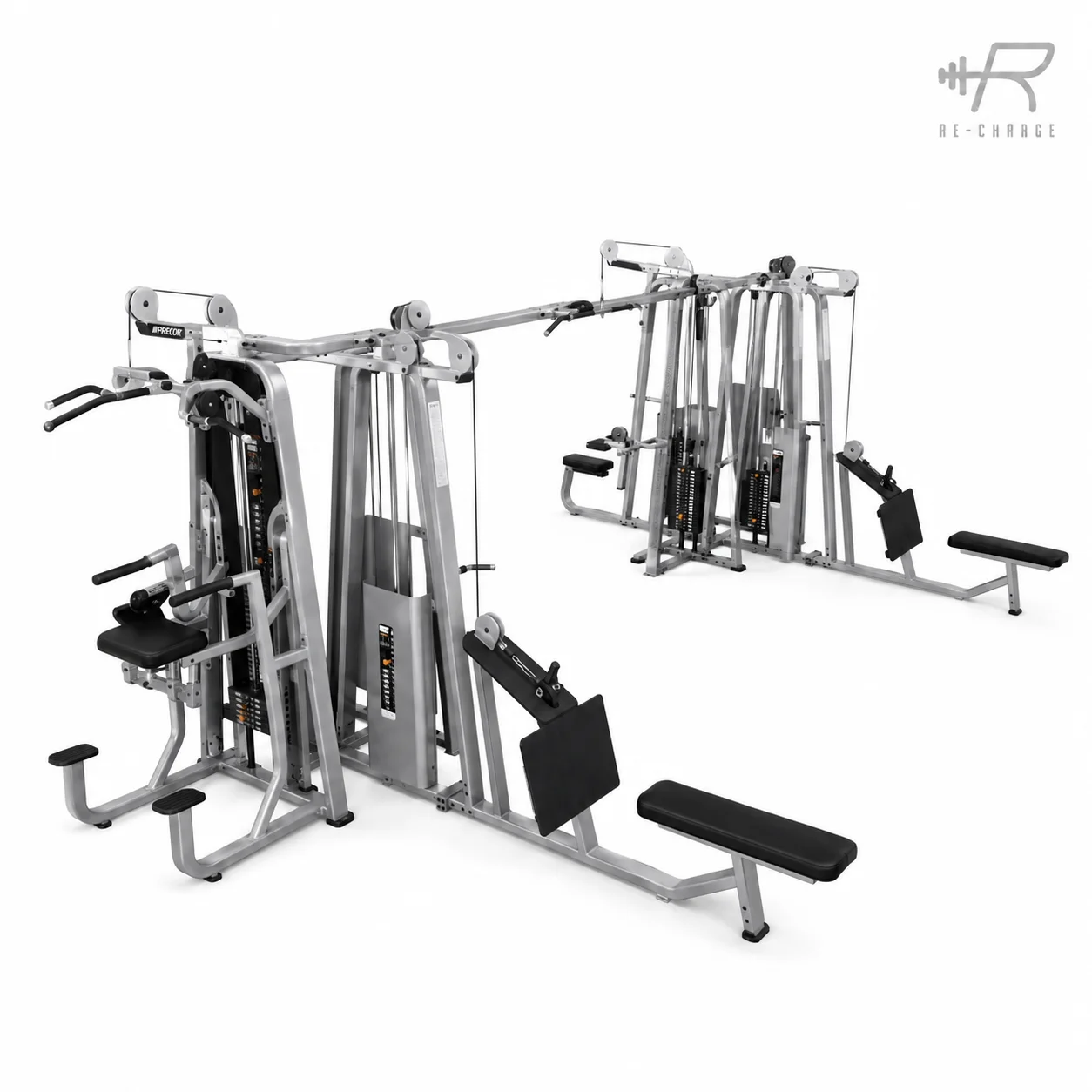 Професійна восьмипозиційна мультистанція Precor Icarian CW2505
