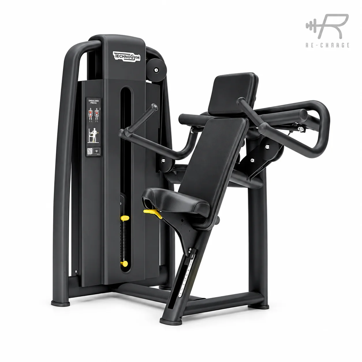 Technogym Selection 700 Shoulder Press MNEC — професійний тренажер для жиму вгору та тренування м’язів плечей